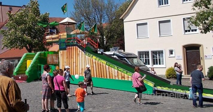 Kletterwand mieten & vermieten - neue Kinderattraktion, Rodelbahn, mobil, mieten in Ense