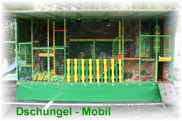 Kletterwand mieten & vermieten - Dschungel-Spielmobil mieten in Ense