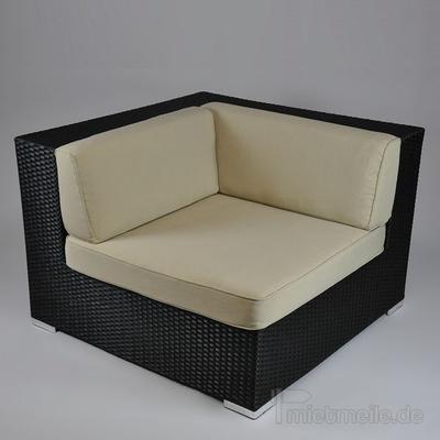 Couchgarnitur mieten & vermieten - Rattan-Lounge - Ecksofa in Hochheim am Main