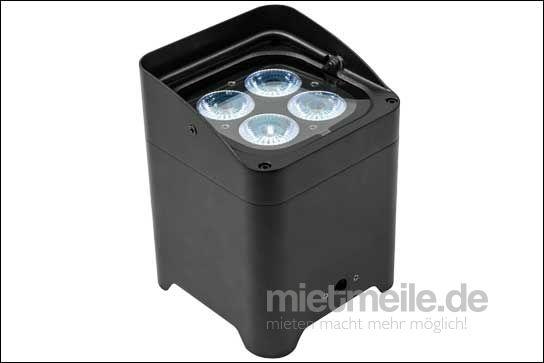 Leuchten & Lampen mieten & vermieten - Akku LED Floorspot - max. 12h Laufzeit, klein-kompakt-hell! in Bodenheim