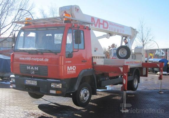 LKW Hebebühnen mieten & vermieten - LKW-Arbeitsbühne Wumag WT26 in Salzgitter Engelnstedt