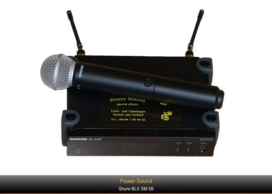 Tontechnik mieten & vermieten - Shure Funkmikrofon BLX SM 58 in Trittau