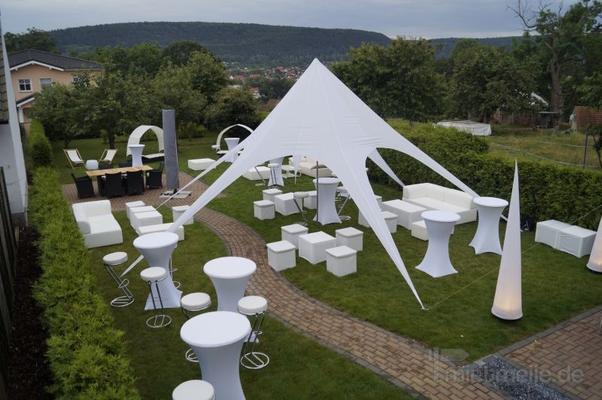 Loungemöbel mieten & vermieten - Lounge Tisch beleuchtet in Leinefelde