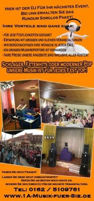 DJ mieten & vermieten - Mobiler DJ mit Tanzmusik für Feiern aller Art in Herzberg (Elster)