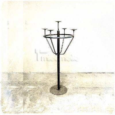 Fackeln & Feuereffekte mieten & vermieten - Kerzenständer, Kerzhenhalter 5 flammig, 160 cm in Wuppertal