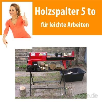 Holzspalter mieten & vermieten - Holzspalter 230 Volt 5 to 52 cm in Dresden