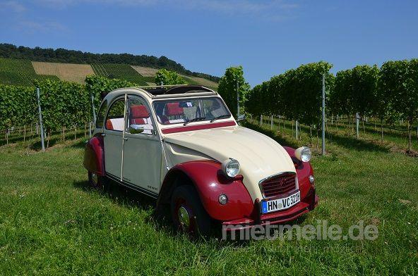 Oldtimer mieten & vermieten - Citroen 2cv die Ente selbst fahren in Brackenheim
