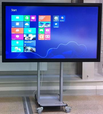 Konferenztechnik mieten & vermieten - 84" Touch-Screen Monitor interaktive Tafel Mieten in Dresden