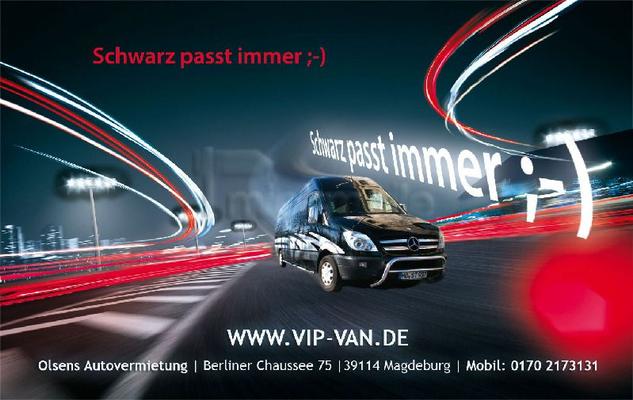 Hochzeitsauto mieten & vermieten - Luxus VIP Sprinter in Magdeburg