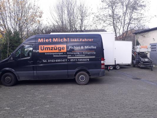 Transporter mieten & vermieten - Möbelkoffer,LKW inkl.Fahrer,Decken,Gurte EU weit in Hannover