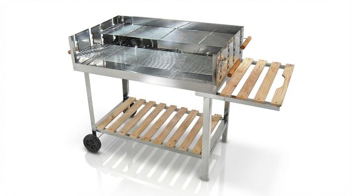 Grill & Ofen mieten & vermieten - Großer Holzkohle-Grill mieten (ca. 120 cm breit) – Perfekter Grill für Events & Partys in Wuppertal