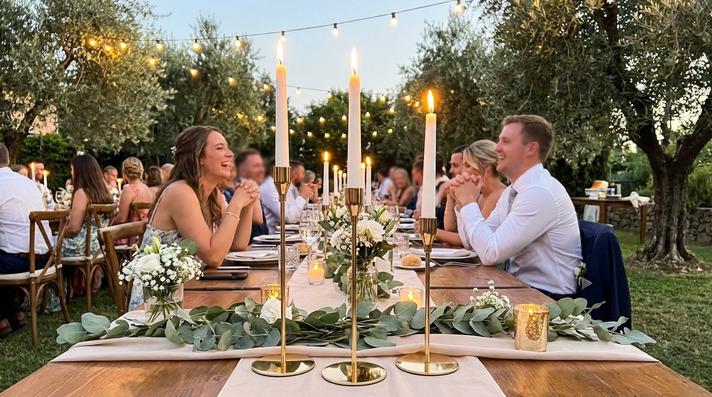 Buffetzubehör mieten & vermieten - Kerzenständer mieten – Edle Kandelaber in Silber & Gold für Ihre Tischdeko in Wuppertal