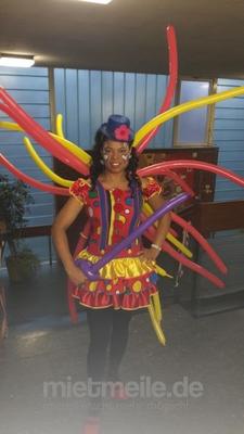 Clown mieten & vermieten - Clown Lucy Spaß für ihre Kinder in Gladbeck