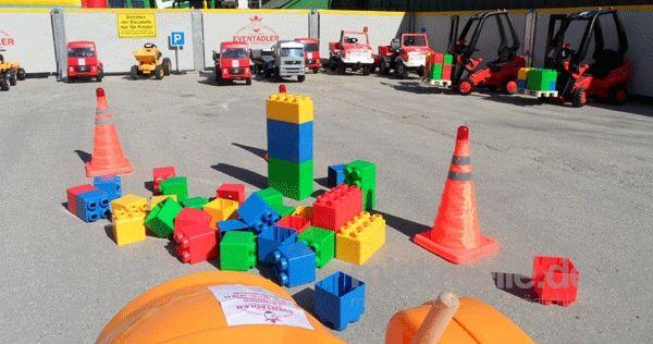 Funcars mieten & vermieten - Kart, Tretcars, Tretautos, Kinderflugzeuge Kinderbaustelle Parcours verleih, mieten in Göppingen