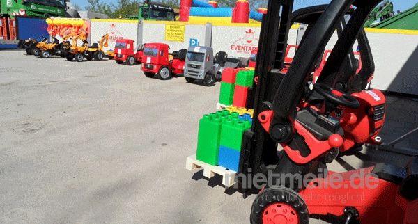 Funcars mieten & vermieten - Kart, Tretcars, Tretautos, Kinderflugzeuge Kinderbaustelle Parcours verleih, mieten in Göppingen