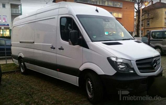 Transporter mieten & vermieten - Transporter Mercedes Sprinter 3,5 t 1 Tag (Mo-Fr) in Dresden