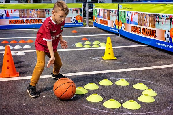 Bullriding mieten & vermieten - Dribbel-Parkour mieten in Bramsche