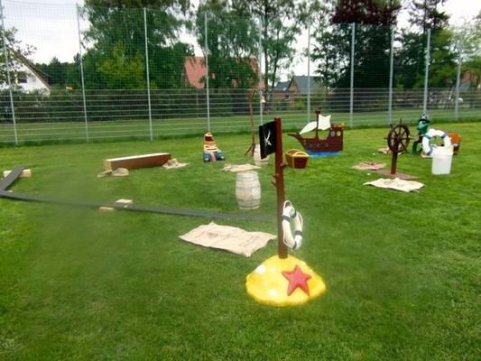 Parcours mieten & vermieten - Piratenparcour inkl. Piratendiplom in Bramsche