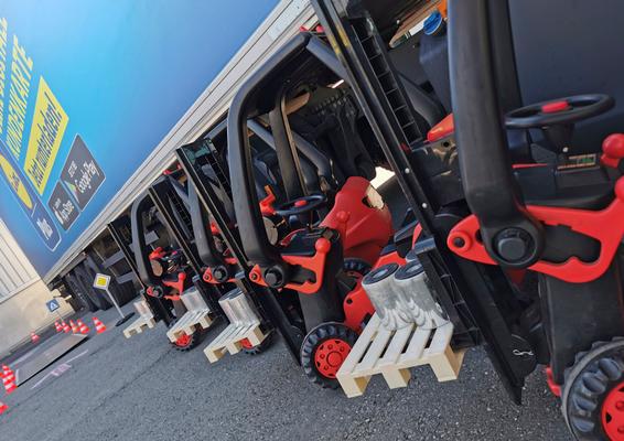 Parcours mieten & vermieten - Tretstapler-ParKour mieten in Bramsche