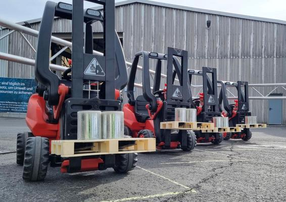 Parcours mieten & vermieten - Tretstapler-ParKour mieten in Bramsche