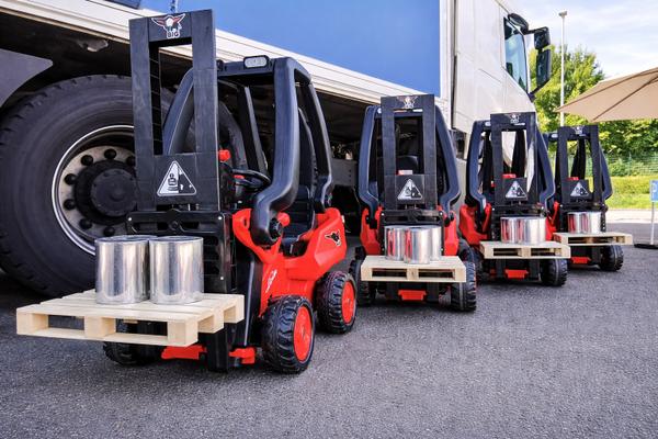 Parcours mieten & vermieten - Tretstapler-ParKour mieten in Bramsche