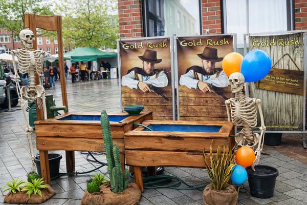 Spielgeräte mieten & vermieten - Gold schürfen mieten - Selbstabholer möglich in Bramsche