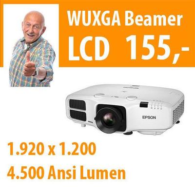 Beamer mieten & vermieten - 4.500 Ansi Lumen tageslicht LCD Beamer für Messen, in Dresden