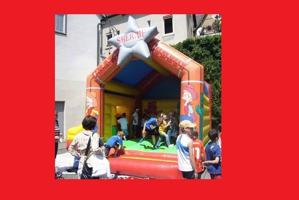 Hüpfburg mieten & vermieten - Hüpfburg Cowboy mieten, leihen, verleih in Göppingen