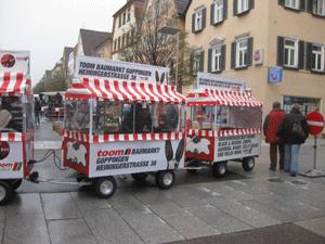 Eisenbahn mieten & vermieten - Bimmelbahn, Wegebahn, Eisenbahn verleih in Göppingen