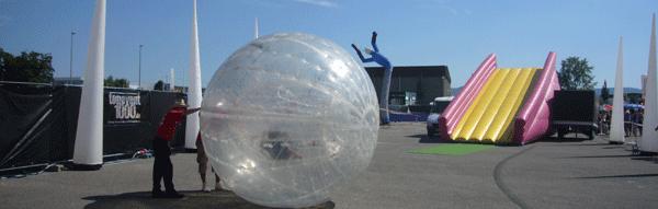 Zorbing mieten & vermieten - Giga Ball, Zorbing mieten, leihen, verleih in Göppingen
