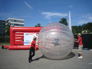 Zorbing mieten & vermieten - Giga Ball, Zorbing mieten, leihen, verleih in Göppingen
