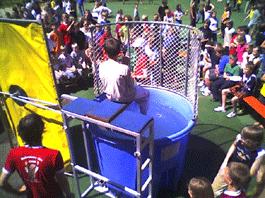 Großspielgeräte mieten & vermieten - Dunk the Clown, Ab ins Fass Verleih, Vermietung in Göppingen