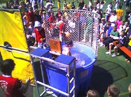 Großspielgeräte mieten & vermieten - Dunk the Clown, Ab ins Fass Verleih, Vermietung in Göppingen