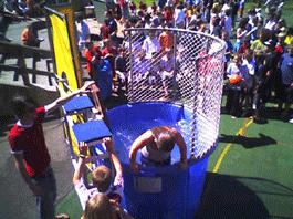 Großspielgeräte mieten & vermieten - Dunk the Clown, Ab ins Fass Verleih, Vermietung in Göppingen