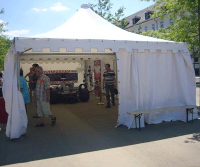 Pavillon mieten & vermieten - zeltverleih, partyzelt mieten, leihen, verleih in Göppingen