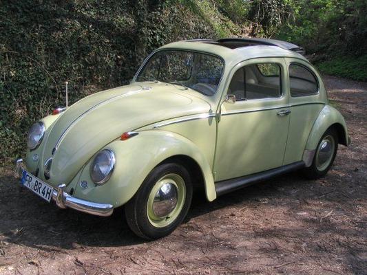 Oldtimer mieten & vermieten - VW Käfer mit Faltdach/Oldtimer/Klassiker/Volkswagen in Freiburg im Breisgau