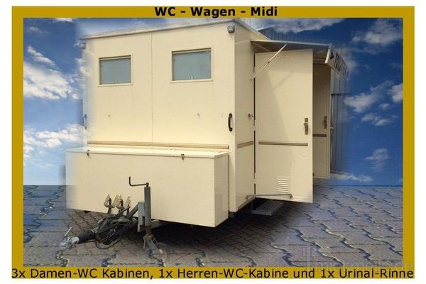 Toilettenwagen mieten & vermieten - Toilettenwagen Th -MIDI-mieten, inkl.20Km, Auf-u.Abbau, 1x Personal... in Dinslaken