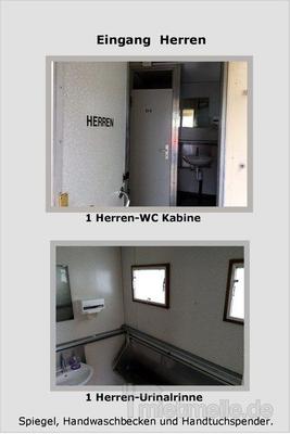 Toilettenwagen mieten & vermieten - Toilettenwagen Th -MIDI-mieten, inkl.20Km, Auf-u.Abbau, 1x Personal... in Dinslaken