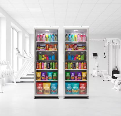 Kühlschrank mieten & vermieten - Kühlschrank verleih, Kühlgeräte mieten Berlin, weiß, 350 l, 175cm, mit Beleuchtung in Berlin