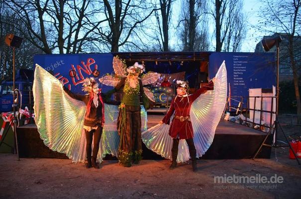 Feuershow mieten & vermieten - Feuer/Licht-show, Walking act, Kinderschminken, Bodypainting in Iserlohn