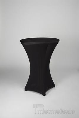 Stehtischhussen mieten & vermieten - Stehtischhusse - 80cm -weiß in Hochheim am Main