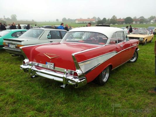 Oldtimer mieten & vermieten - Chevy Bel Air 57 Coupe Film oder Hochzeitsauto in München