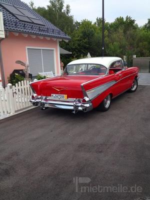 Oldtimer mieten & vermieten - Chevy Bel Air 57 Coupe Film oder Hochzeitsauto in München