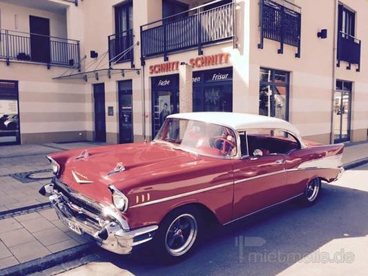 Oldtimer mieten & vermieten - Chevy Bel Air 57 Coupe Film oder Hochzeitsauto in München