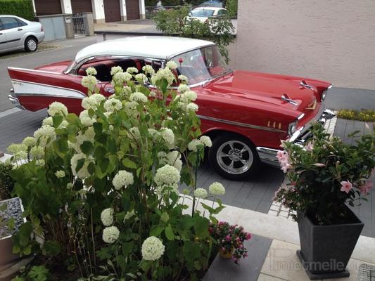 Oldtimer mieten & vermieten - Chevy Bel Air 57 Coupe Film oder Hochzeitsauto in München