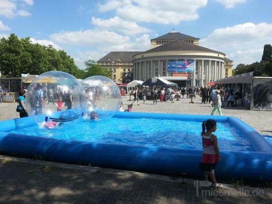 Wasserspiele mieten & vermieten - Pool Wasserlaufball Wasserbecken Wasserpool in Neuwied