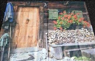 Kulissen mieten & vermieten - Almhütte Kulisse, Alm, Alpen, Hütte, Alpenhütte, Skihütte, Bayern, Ski, Kulisse, Event, Messe, Party, Mietartikel in Kamp-Bornhofen