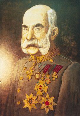 Kulissen mieten & vermieten - Österreich Kaiser Franz Kulisse, Österreich, Austria, Kaiser Franz, Franz, Kaiser, Kaiser Portrait, Portrait, Kulisse in Kamp-Bornhofen
