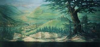 Kulissen mieten & vermieten - Rüdesheim mit Blick auf das Niederwalddenkmal Kulisse, Kulisse, Rüdesheim, Niederwalddenkmal, Denkmal, Niederwald in Kamp-Bornhofen