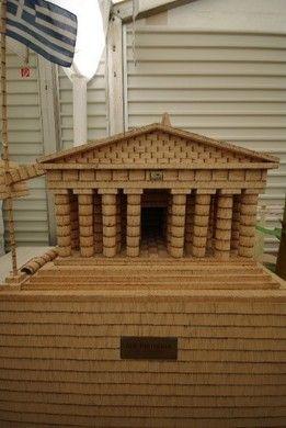 Requisiten mieten & vermieten - Griechisches Pantheon, Pantheon, Griechenland, Antik, Griechisch, Tempel, Tempelanlage, Säulentempel, Dekoration, Event in Kamp-Bornhofen